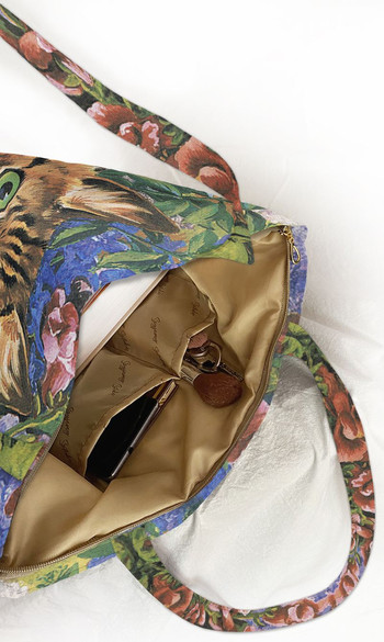 Torba na ramię shopper Studium kota Louis Wain