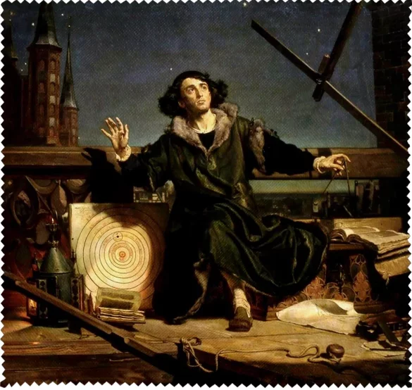 Ściereczka do okularów Astronom Kopernik, czyli rozmowa z Bogiem Jan Matejko