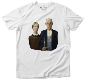 Koszulka American Gothic Grant Wood