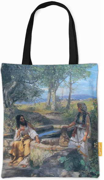 Torba na ramię Chrystus i Samarytanka Henryk Siemiradzki
