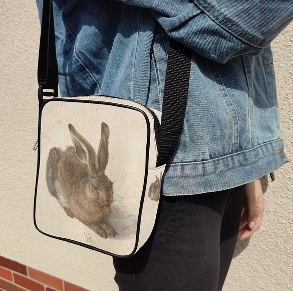 Torba listonoszka Młody zając Albrecht Dürer