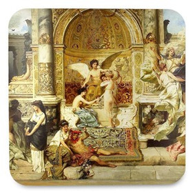 Podkładka pod kubek Kurtyna teatru Juliusza Słowackiego w Krakowie Henryk Siemiradzki