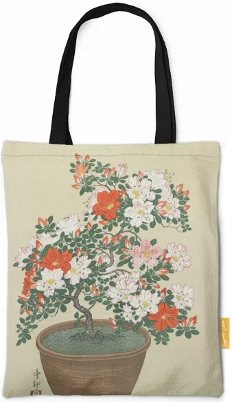 Torba na ramię Azalia w doniczce Ohara Koson