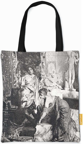 Torba na ramię Sprzedaż amuletów Henryk Siemiradzki