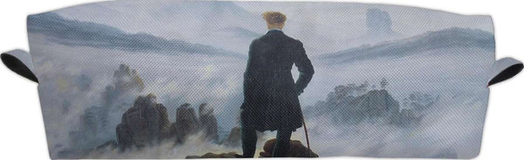 Piórnik Wędrowiec nad morzem mgły Caspar David Friedrich