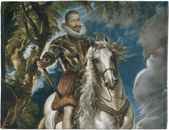 Podkładka na stół Portret konny księcia Lermy Peter Paul Rubens
