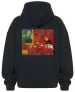 Bluza oversize Harmonia w czerwieni Henri Matisse