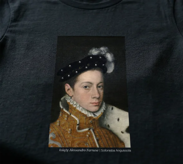 Koszulka z nadrukiem książę Alessandro Farnese Sofonisba Anguissola