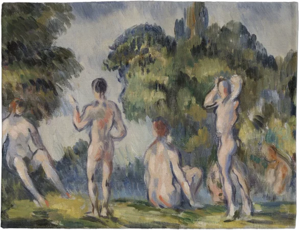 Podkładka na stół Kąpiący się Paul Cezanne