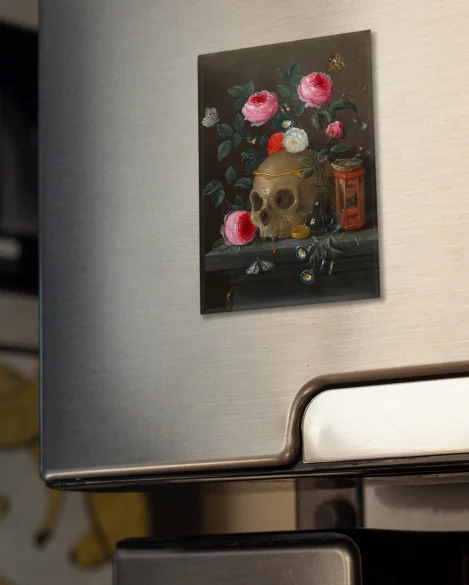 Magnes Vanitas martwa natura Jan van Kessel (starszy) 