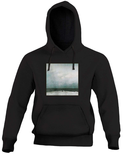 Bluza z naszywką Mnich na brzegu morza Caspar David Friedrich