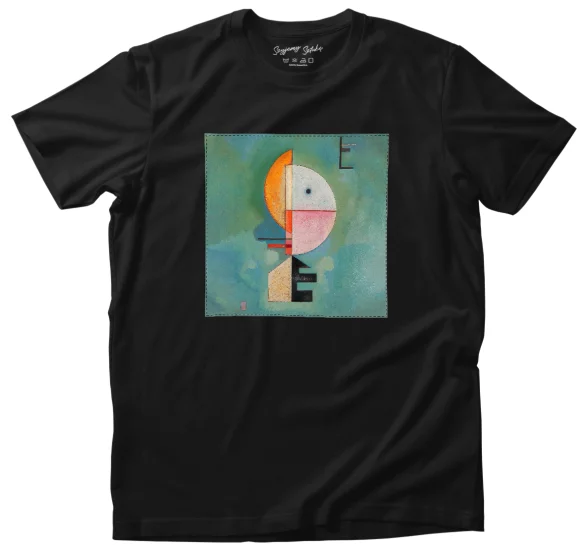 Koszulka z naszywką Do góry Wassily Kandinsky