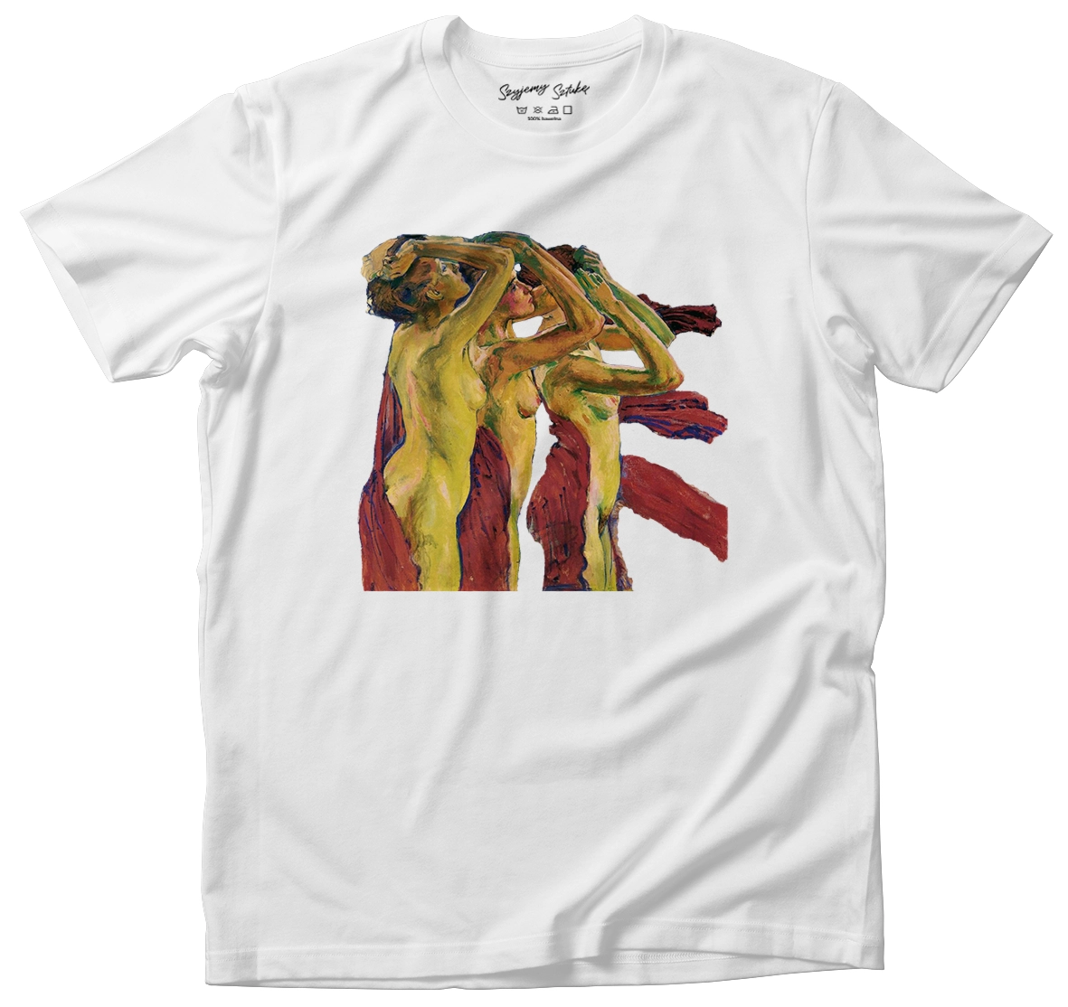 Koszulka ze sztuką Szyjemy Sztukę