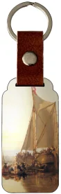 Brelok Statek pasażerski Dort z Rotterdamu bez wiatru William Turner
