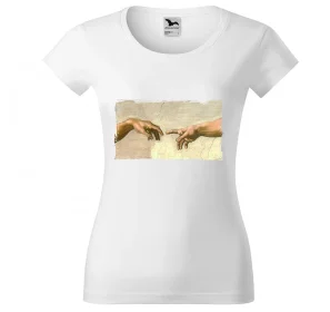 Bluzka damska Stworzenie Adama Michał Anioł