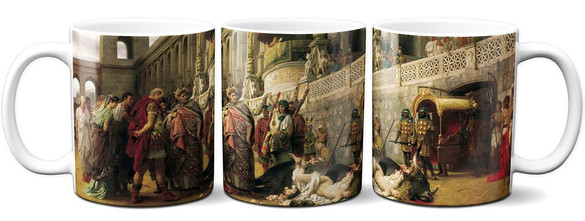 Kubek Dirce chrześcijańska Henryk Siemiradzki