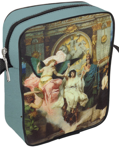 Torba listonoszka Kurtyna Opery i Baletu we Lwowie Henryk Siemiradzki