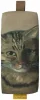 Piórnik szkolny prostokątny Studium głowy kota tabby Louis Wain