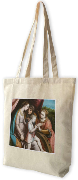 Torba z naszywką Mistyczne zaślubiny świętej Katarzyny Sofonisba Anguissola