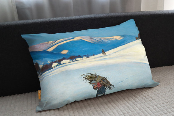 Poduszka Z chrustem Julian Fałat