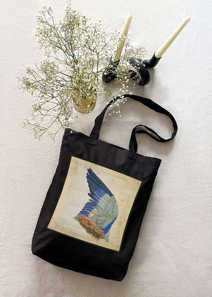 Torba z naszywką Skrzydło niebieskiego walca, Kopia oryginału Albrechta Durera Hans Hoffmann