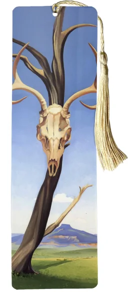 Zakładka do książki Czaszka jelenia Georgia O’Keeffe