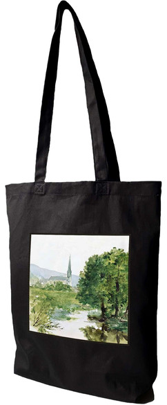 Torba z naszywką Pejzaż Anna Bilińska-Bohdanowiczowa