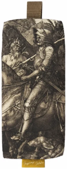 Piórnik szkolny prostokątny Rycerz, Śmierć i Diabeł Albrecht Dürer