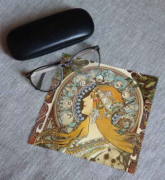 Ściereczka do okularów Zodiak Alfons Mucha