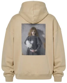 Bluza oversize Dziewczyna z chryzantemami Olga Boznańska