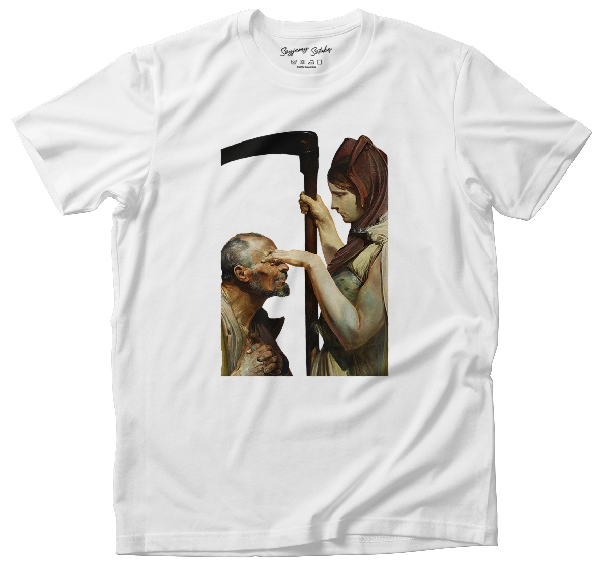 Koszulka ze sztuką Szyjemy Sztukę