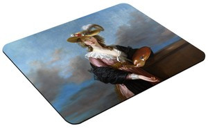 Podkładka Autoportret w słomkowym kapeluszu Élisabeth Vigée-Lebrun 60x40cm