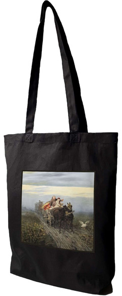 Torba z naszywką Powrót kwestarza Alfred Wierusz-Kowalski