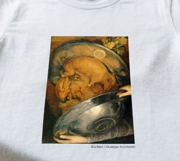 Koszulka z nadrukiem Kucharz Giuseppe Arcimboldo