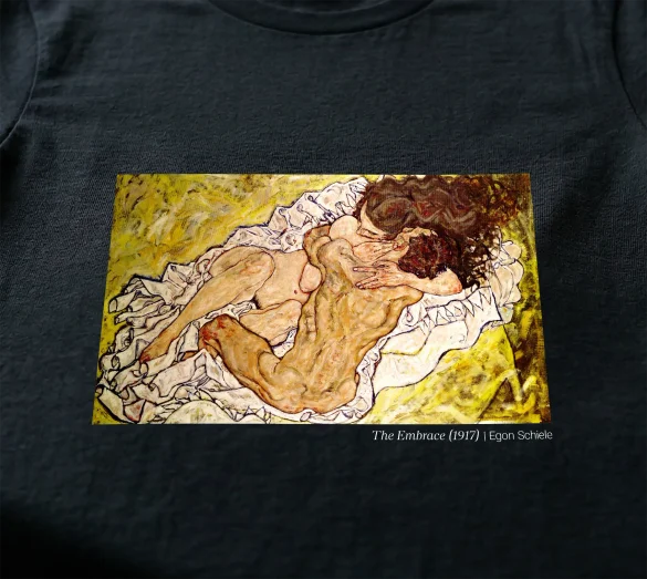 Bluzka damska The Embrace (1917) Egon Schiele