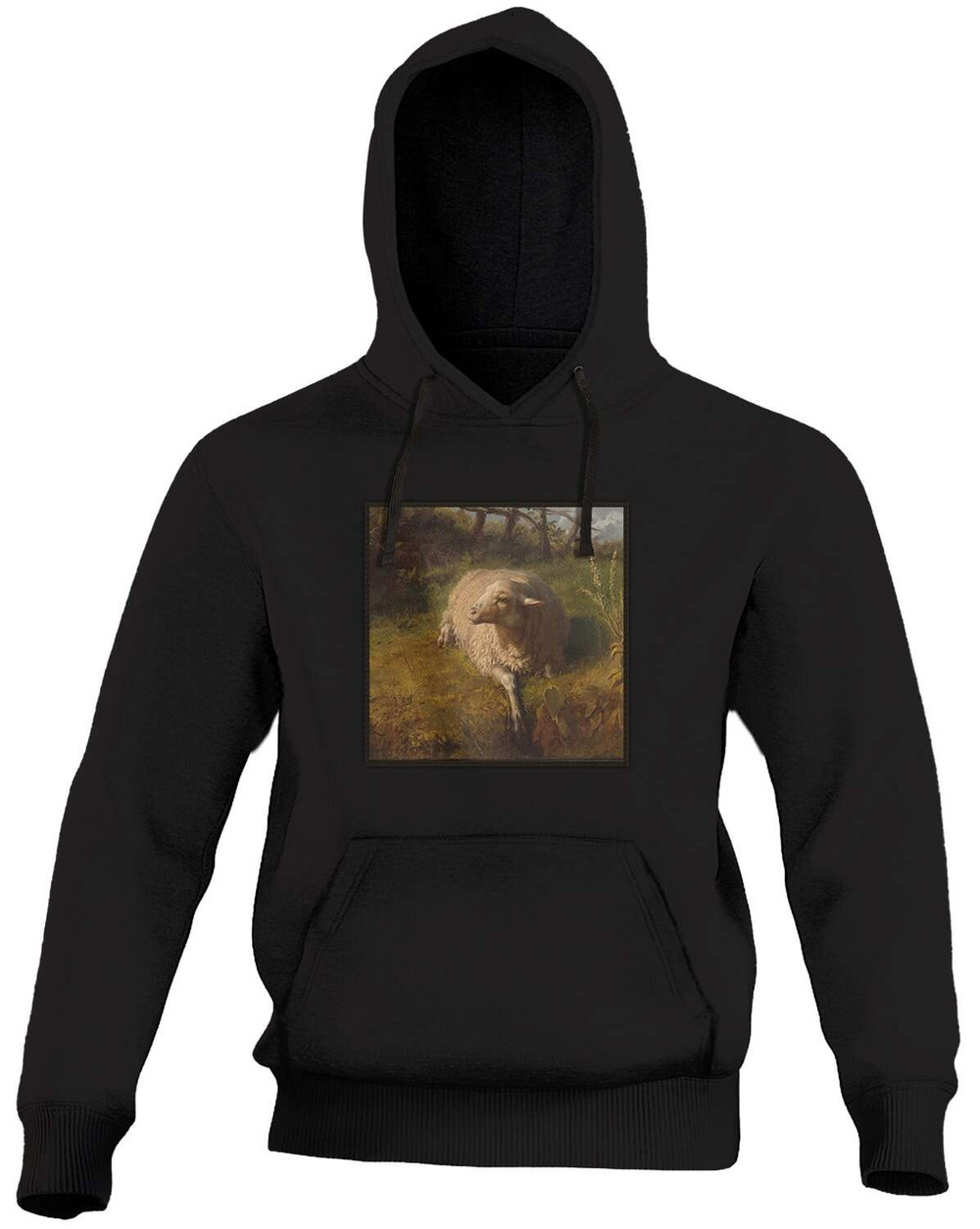 Bluza z naszywką Odpoczywająca owca Rosa Bonheur