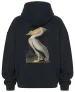 Bluza oversize American White Pelican James Audubon