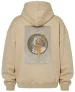 Bluza oversize Bizantyjskie głowy: blondynka Alfons Mucha