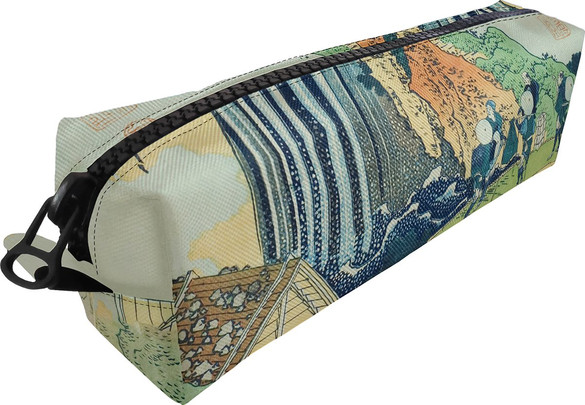 Piórnik Wodospad Ono na drodze Kisokaidō Katsushika Hokusai