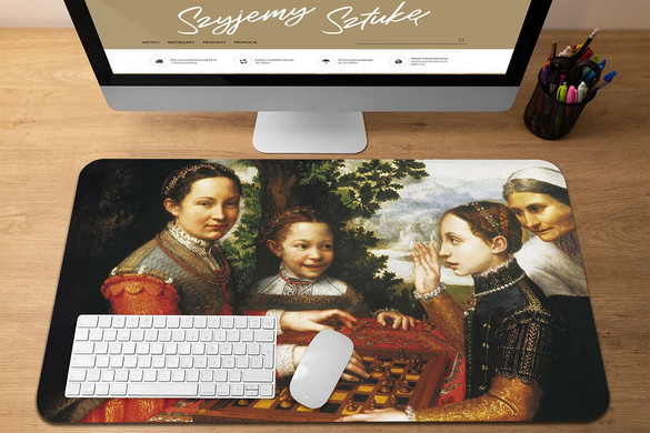 Podkładka Gra w szachy Sofonisba Anguissola 60x40cm