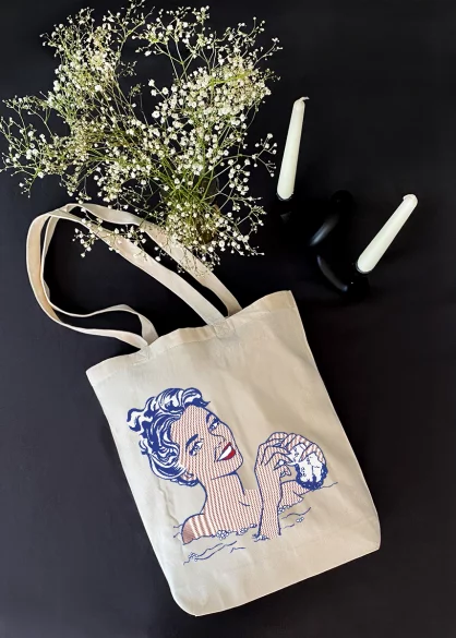 Torba bawełniana Woman in Bath Roy Lichtenstein