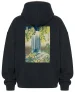 Bluza oversize Wodospady Yoro w prowincji Mino Katsushika Hokusai
