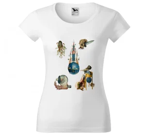 Bluzka damska Ogród rozkoszy ziemskich Hieronim Bosch