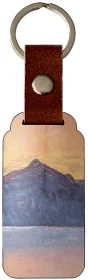 Brelok Genfersee mit Mont-Blanc im Morgenrot Ferdinand Hodler