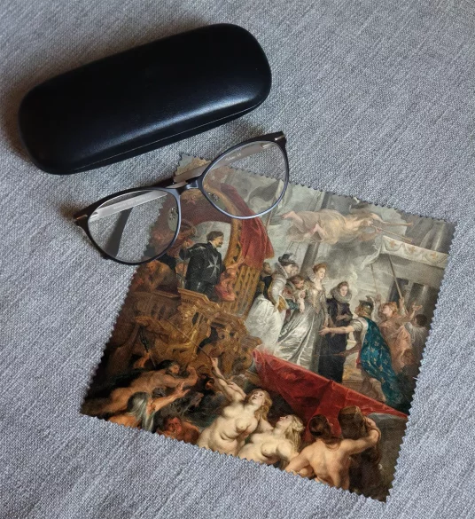 Ściereczka do okularów Przybycie Marii Medycejskiej do Marsylii Peter Paul Rubens