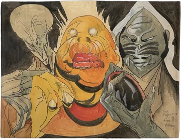 Podkładka na stół Azot, Fosfór i Arsen Witkacy