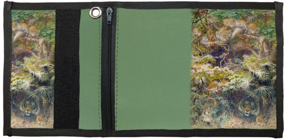 Portfel Row in the Jungle Joseph Wolf