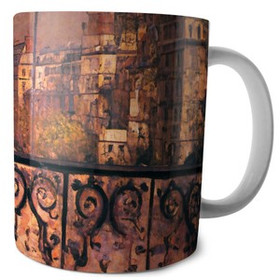 Kubek Balkon w Paryżu Gustave Caillebotte