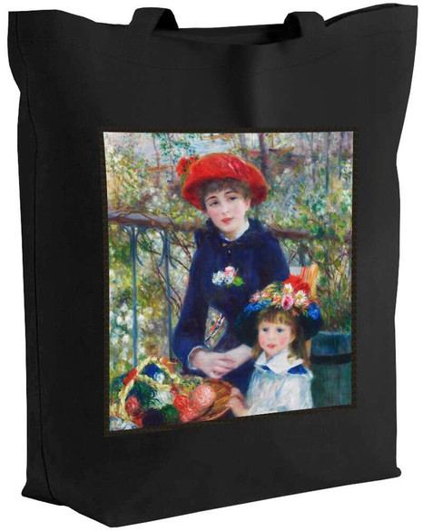 Torba z naszywką Dwie siostry (na tarasie) Pierre-Auguste Renoir
