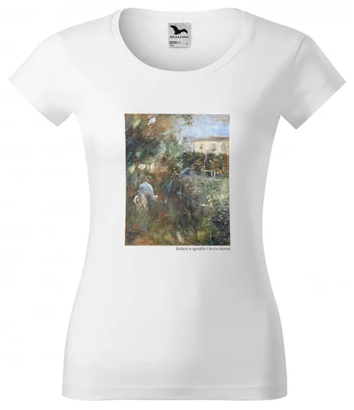 Bluzka damska Kobieta w ogrodzie Berthe Morisot